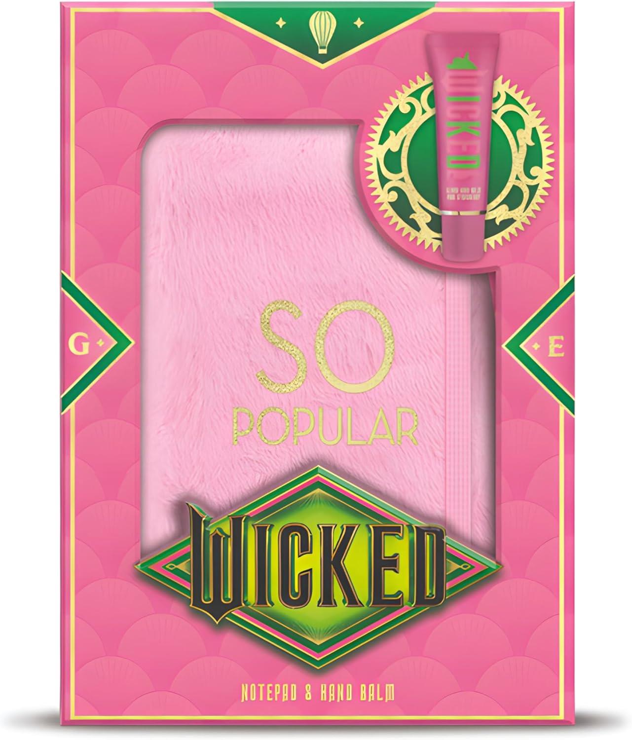 Wicked Plush Notebook & 30ml Handcream Gift Set