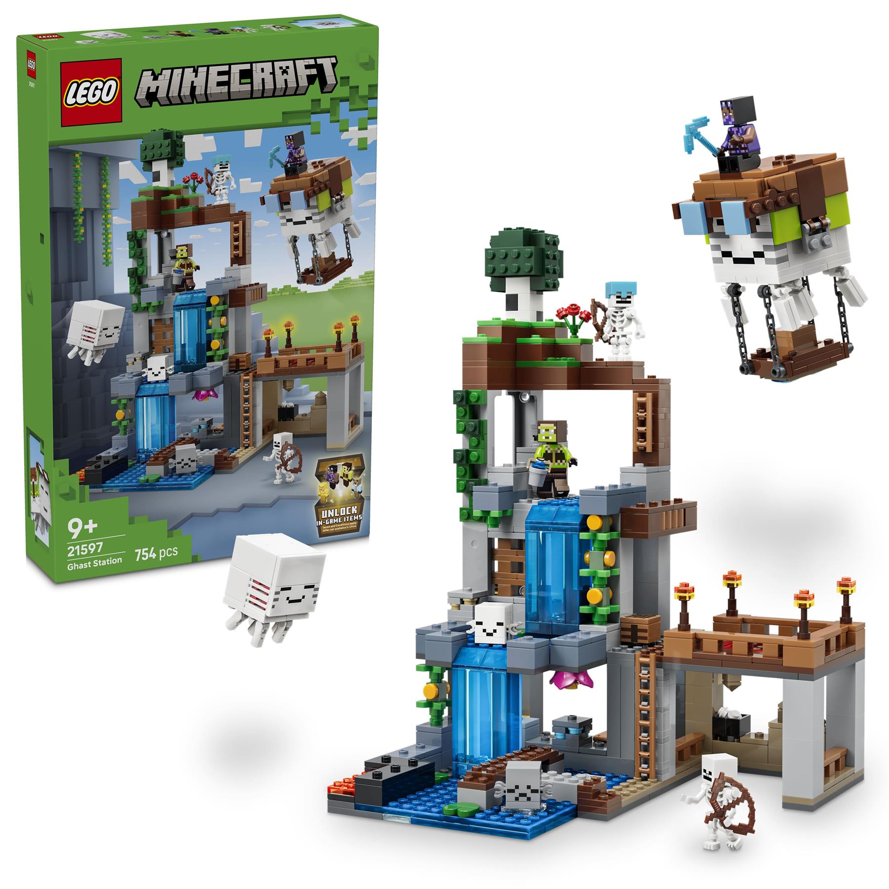 LEGO Minecraft Ghast Station 21597