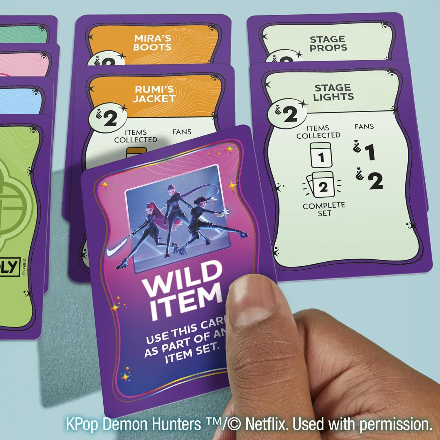 K-Pop Demon Hunters Monopoly Deal