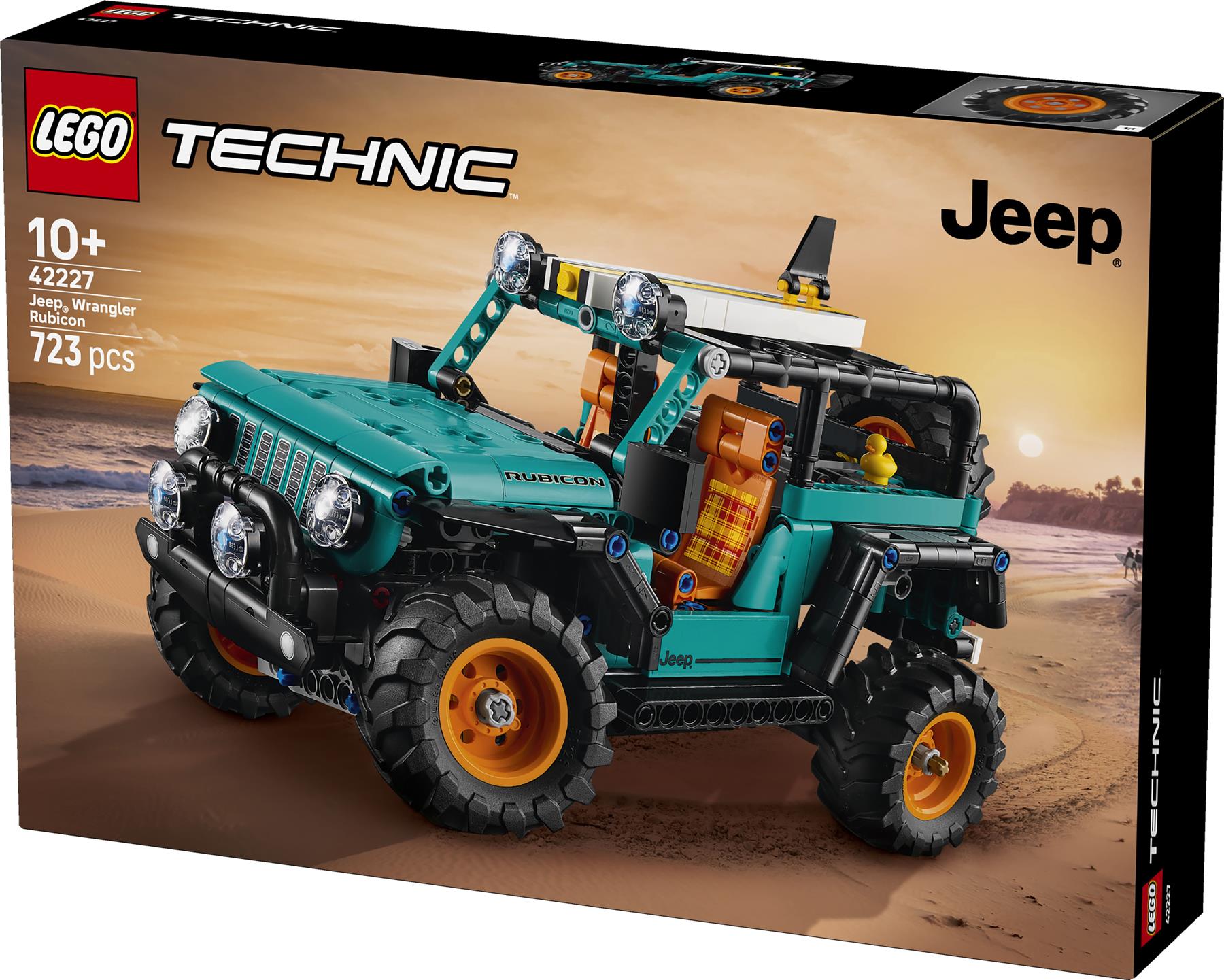 LEGO Technic Jeep Wrangler Rubicon SUV 42227