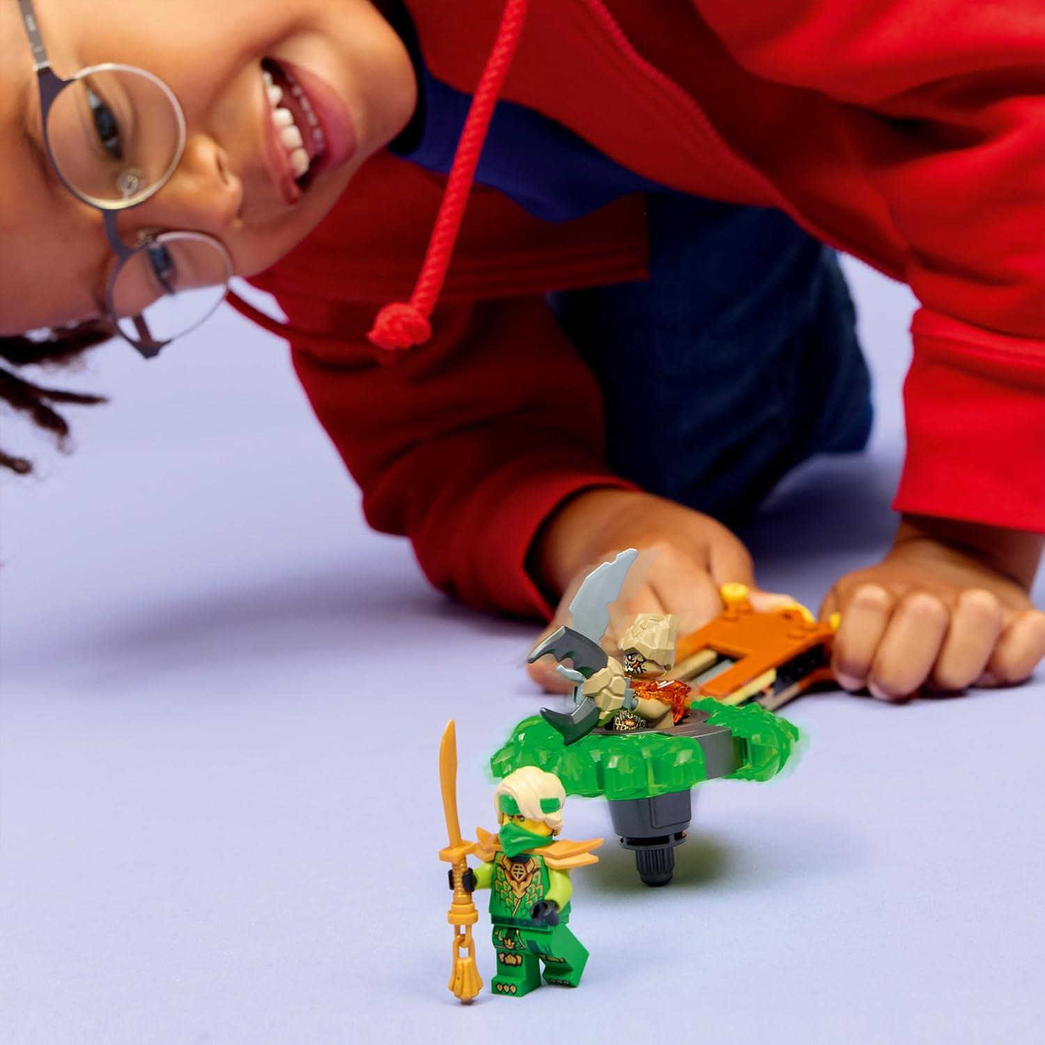 LEGO Ninjago Dragons Rising Lloyd vs. Earth Monster Spinner 71850