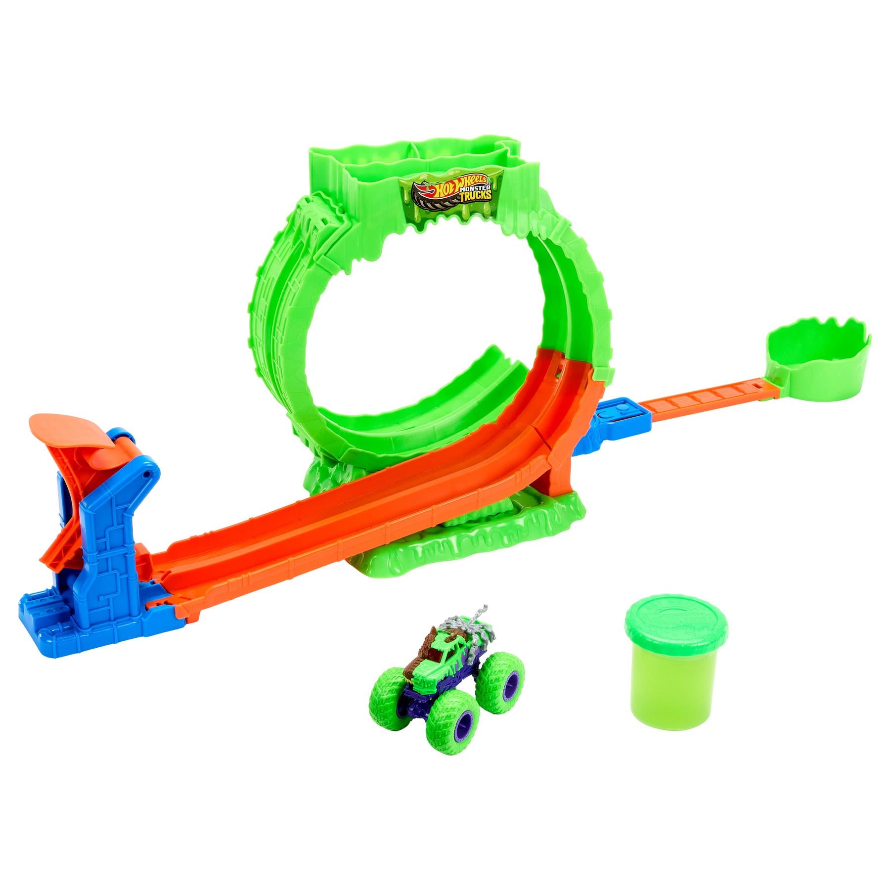Hot Wheels Monster Trucks Mutant Chaos Slime Loop