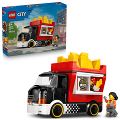 LEGO City Fries Food Truck Toy Building Set 60488