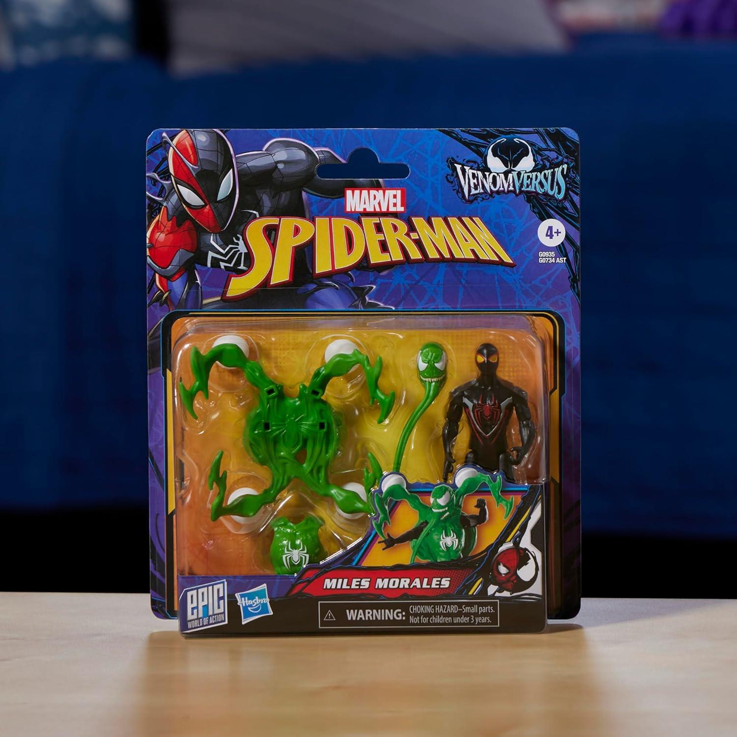 Marvel Spider-Man VenomVersus Epic World of Action Deluxe Figure - Miles Morales