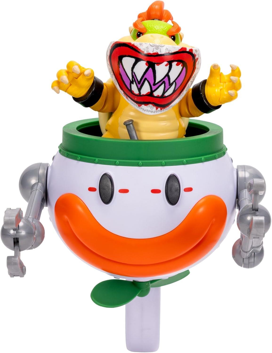 Super Mario Galaxy Movie Figure with Clown Car – Bowser Jr.