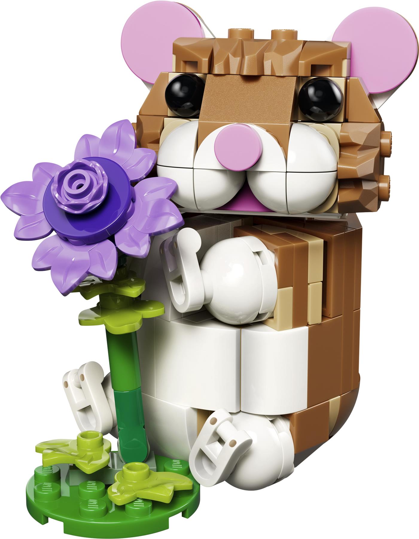 LEGO Creator 3in1 Cute Hamster with a Flower 31376