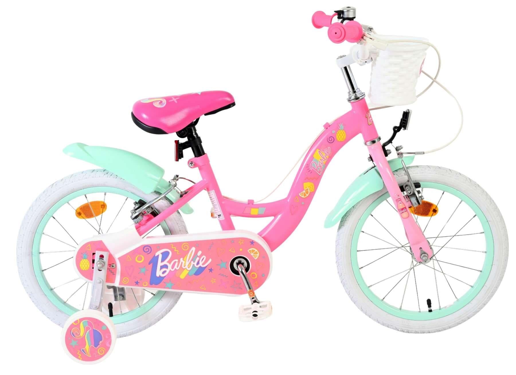 Barbie Children's 16 Inch Bike - Pink