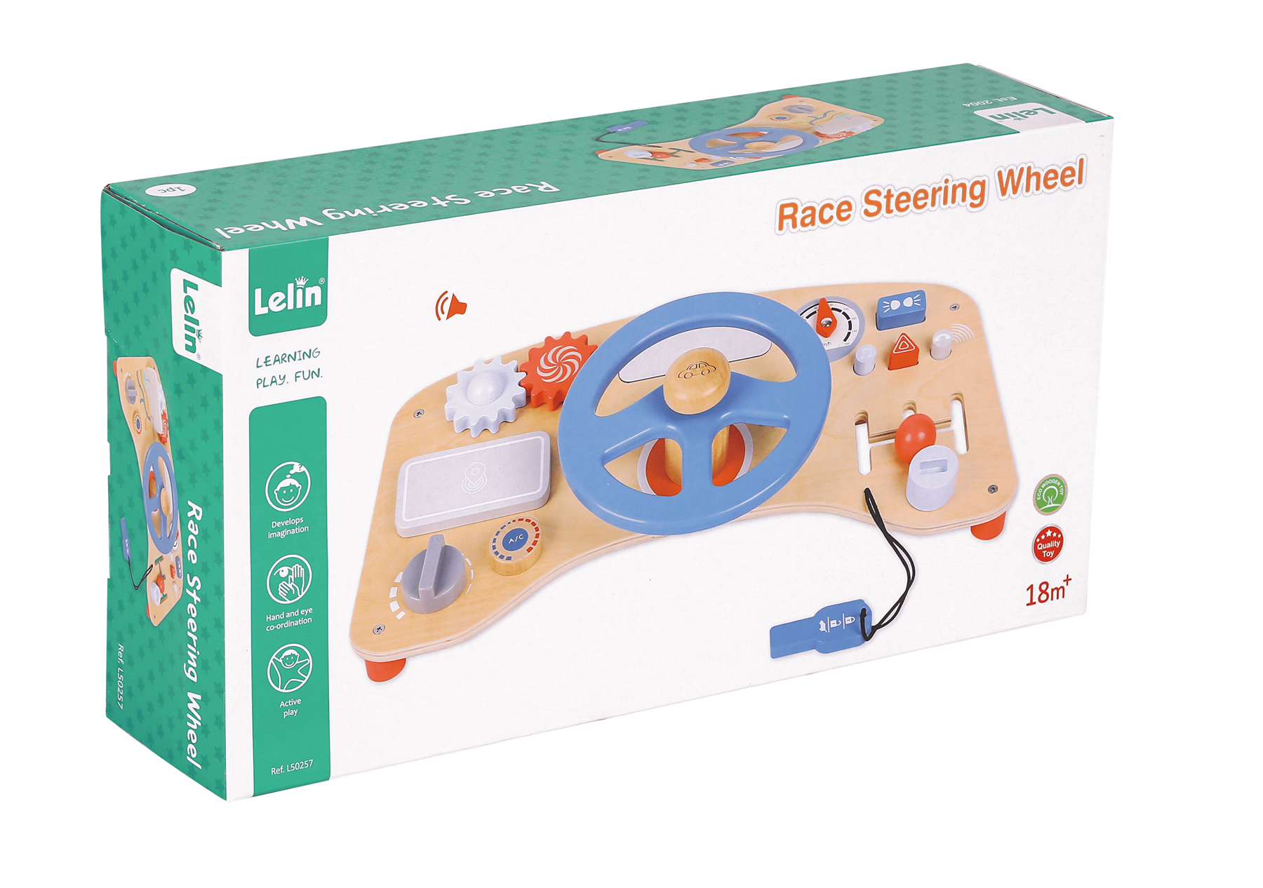 Lelin Racing Steering Wheel Play Set