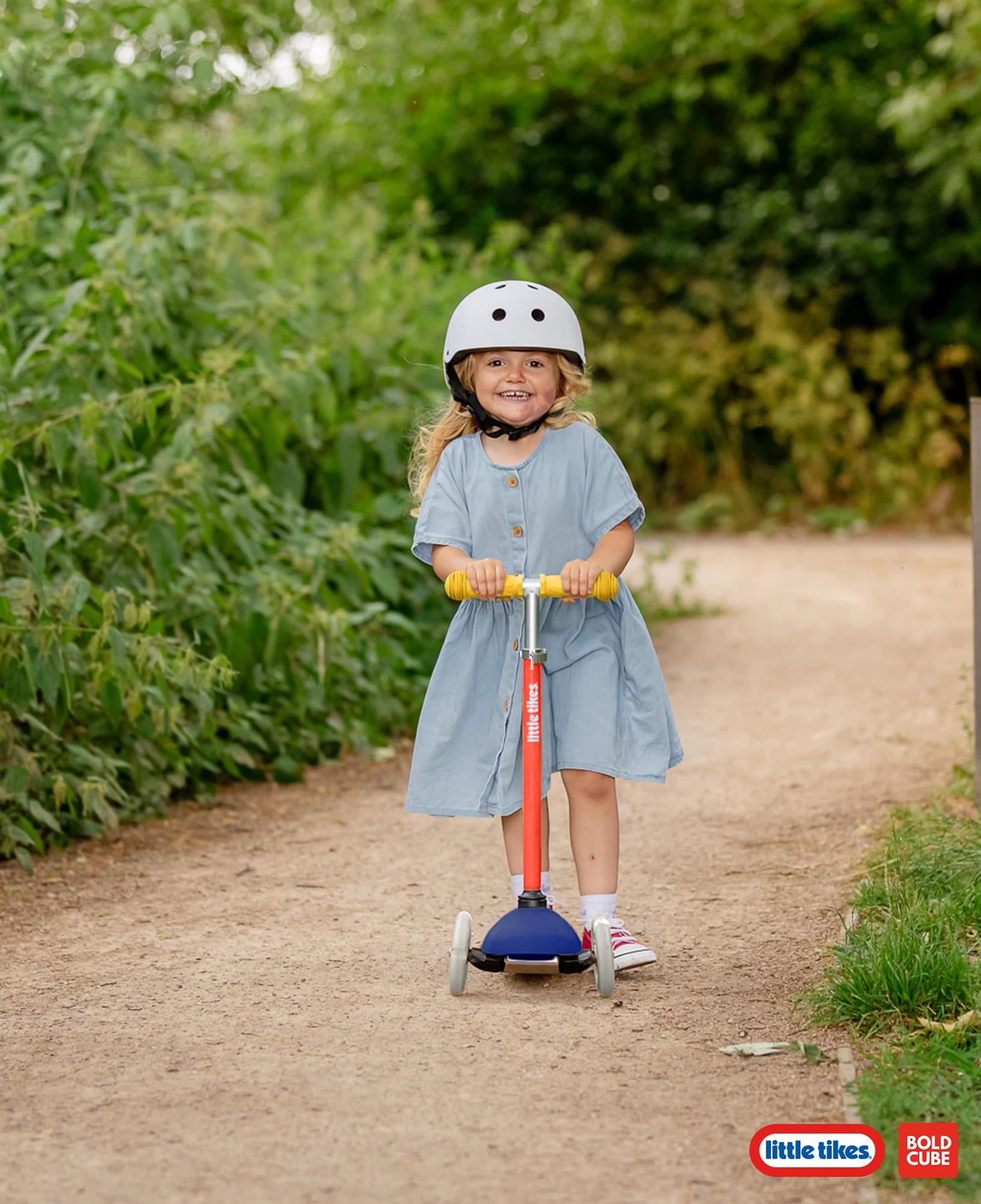 Little Tikes Kids 3 Wheel Scooter - Red