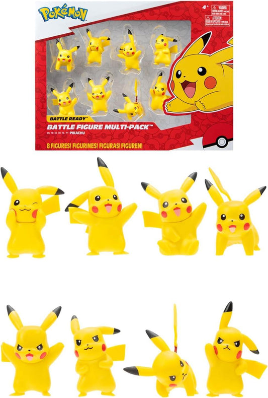 Pokemon: Battle Figure Multi 8 Pack - Pikachu