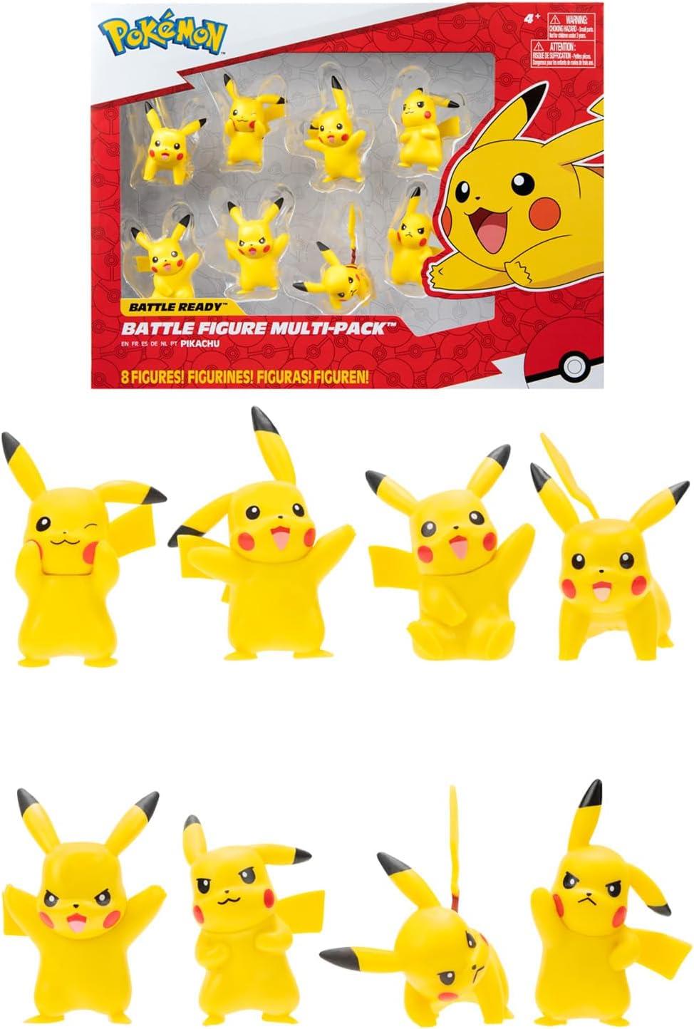 Pokemon: Battle Figure Multi 8 Pack - Pikachu