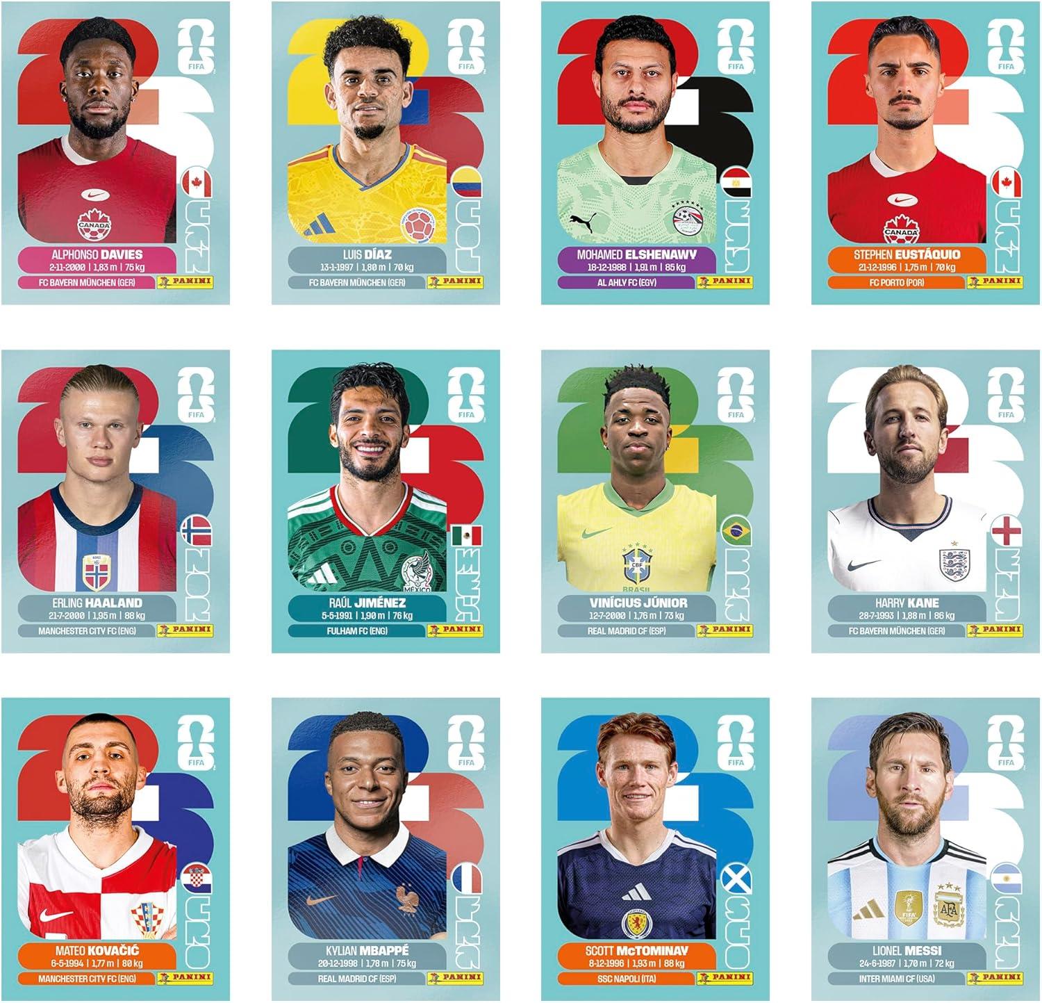 FIFA World Cup 2026 Sticker Collection Packs x 50