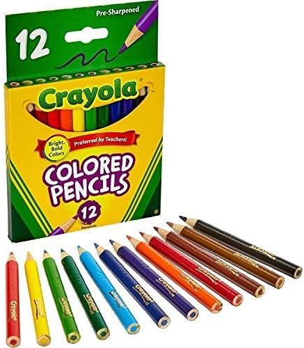 Crayola Half-Length Colouring Pencils