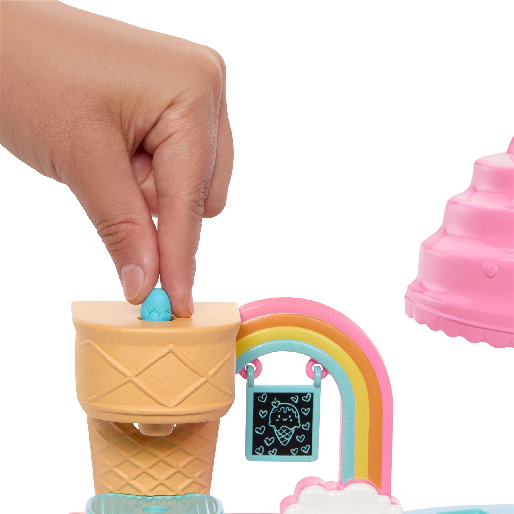 Barbie Club Chelsea Ice Cream Shop Playset