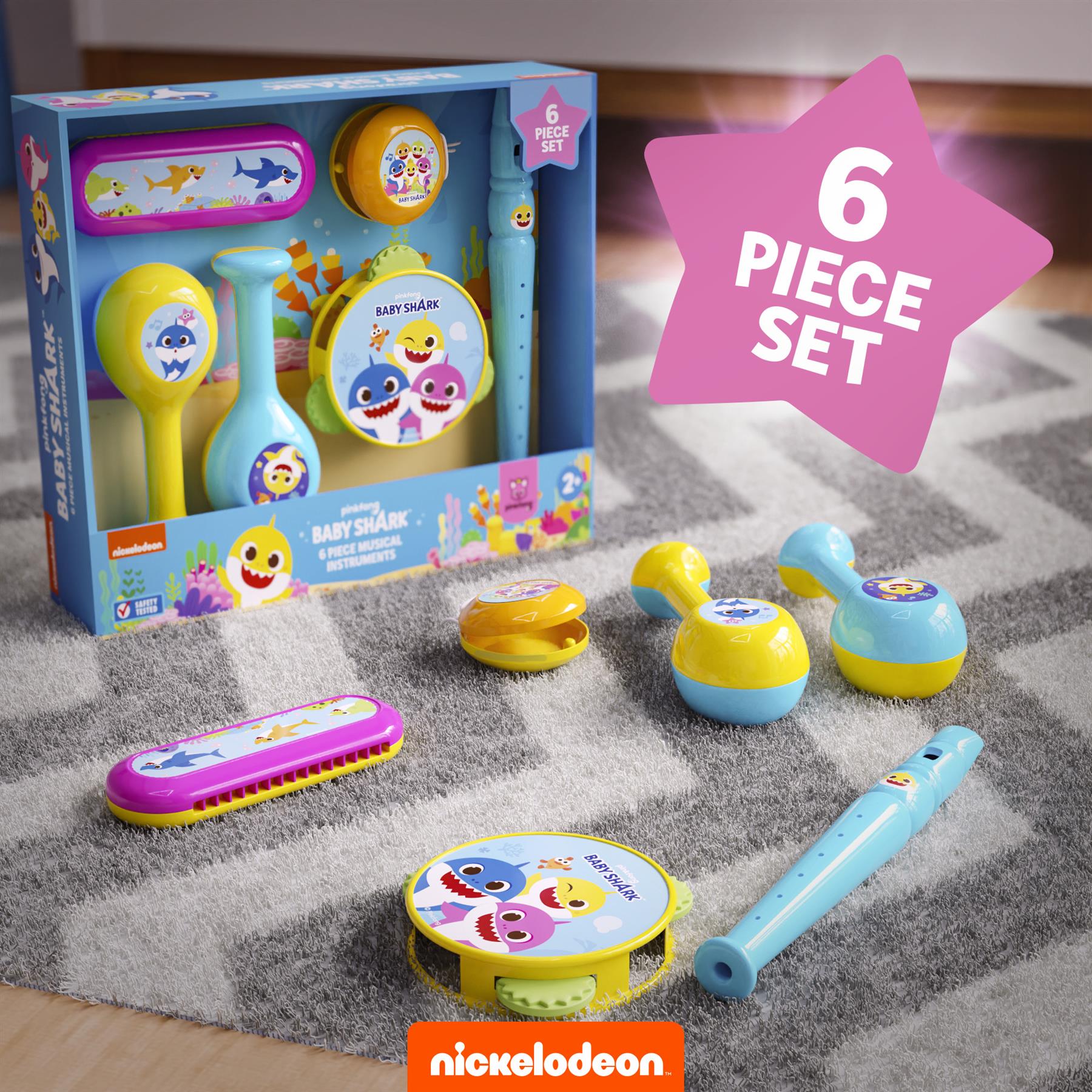 Baby Shark 6 Piece Instruments