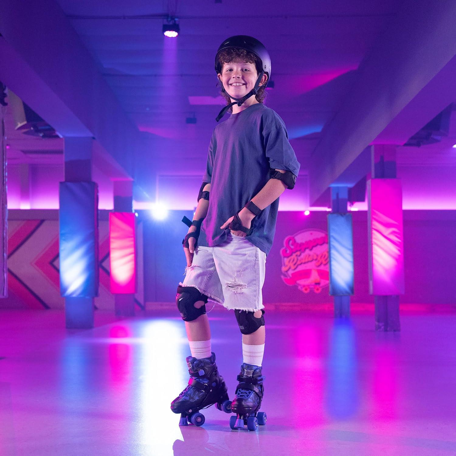 Xootz Semi Soft Jet Roller Skates 9C-12C - Blue