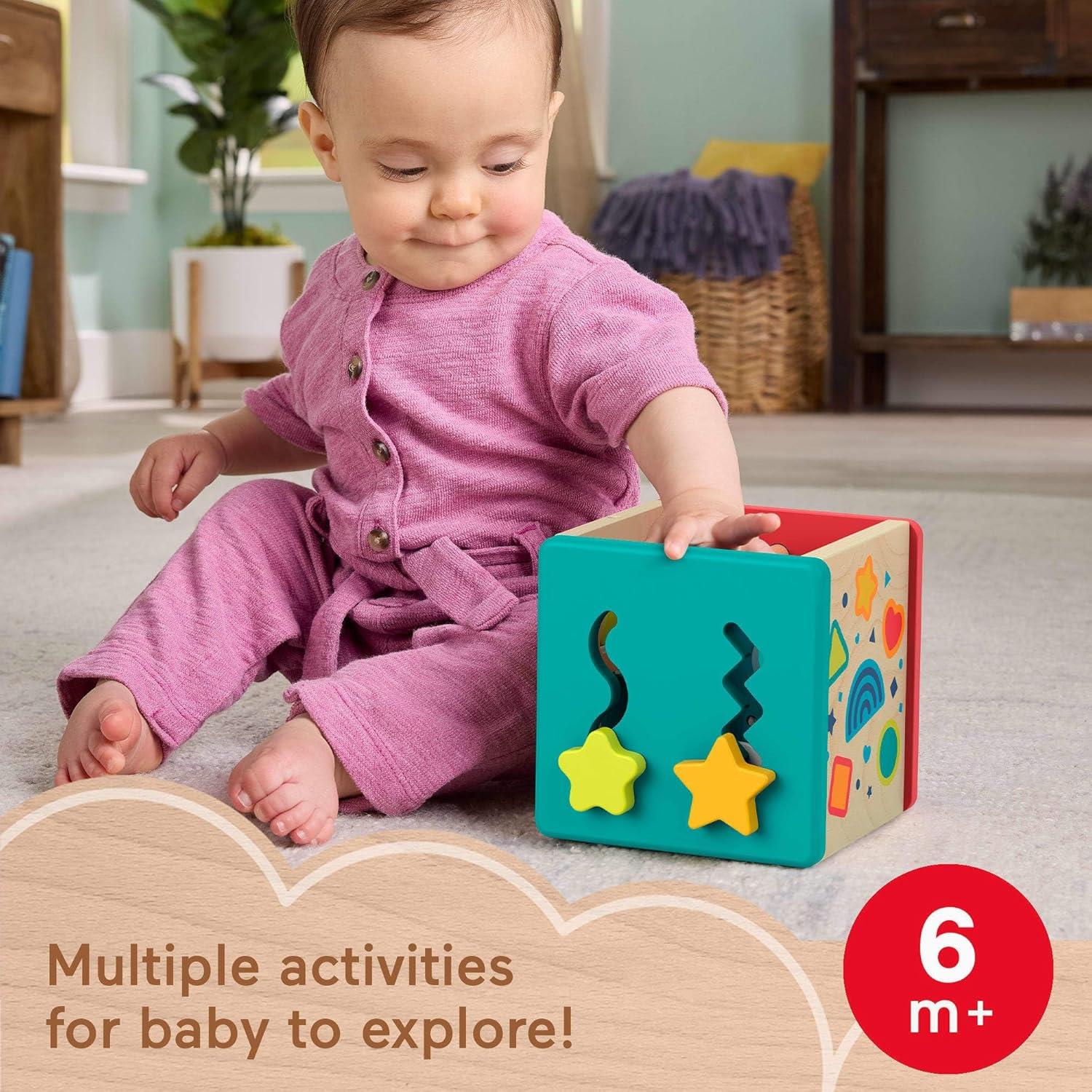 Fisher-Price Wooden Activity Cube