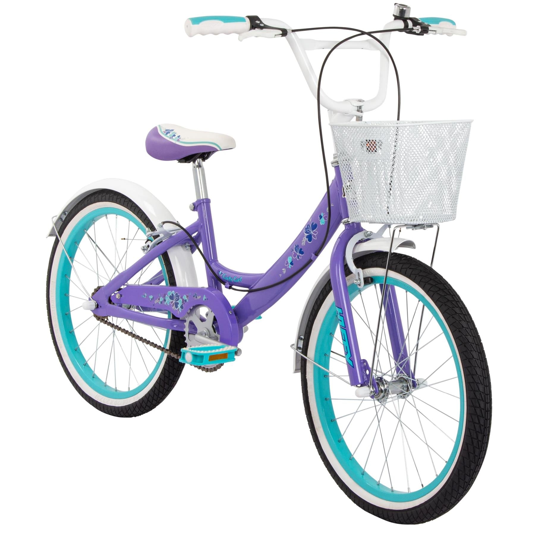 Huffy Girly Girl 20 Inch Bike - Gloss Purple