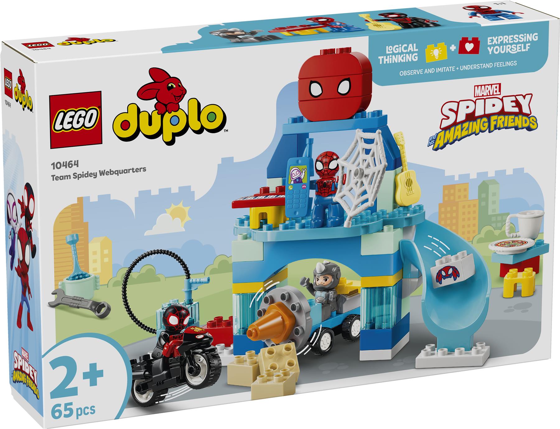 LEGO Duplo Marvel Team Spidey Webquarters 10464