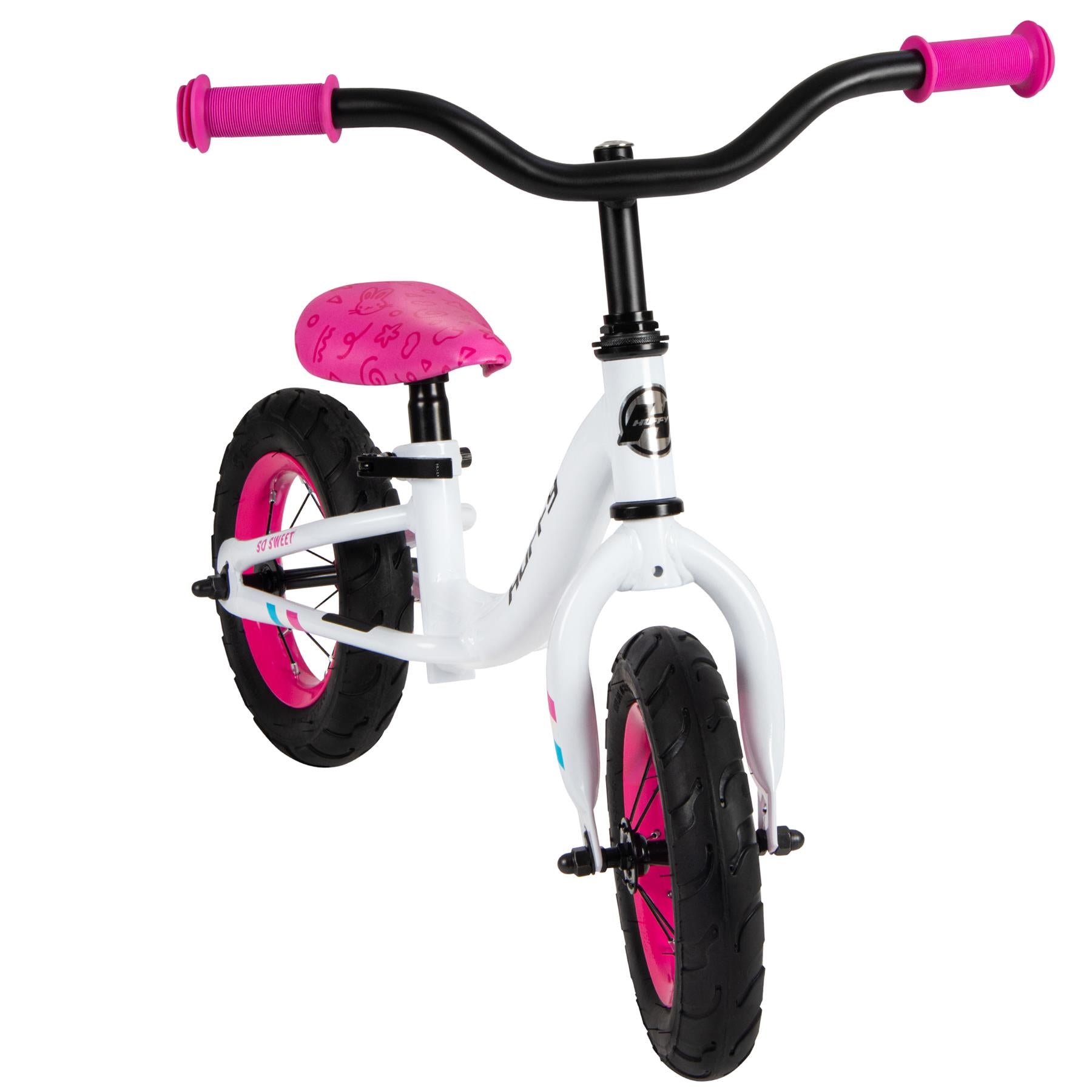 Huffy So Sweet 10 Inch Balance Bike - Gloss White