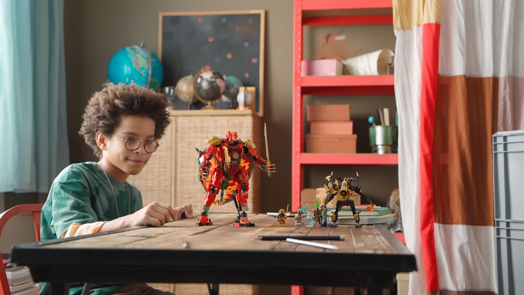 LEGO Ninjago Wyldfyre's Transforming Dragon Mech 71868