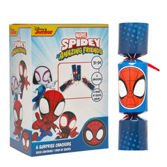 Spidey & Friends Christmas Cracker Socks - Pack of 6