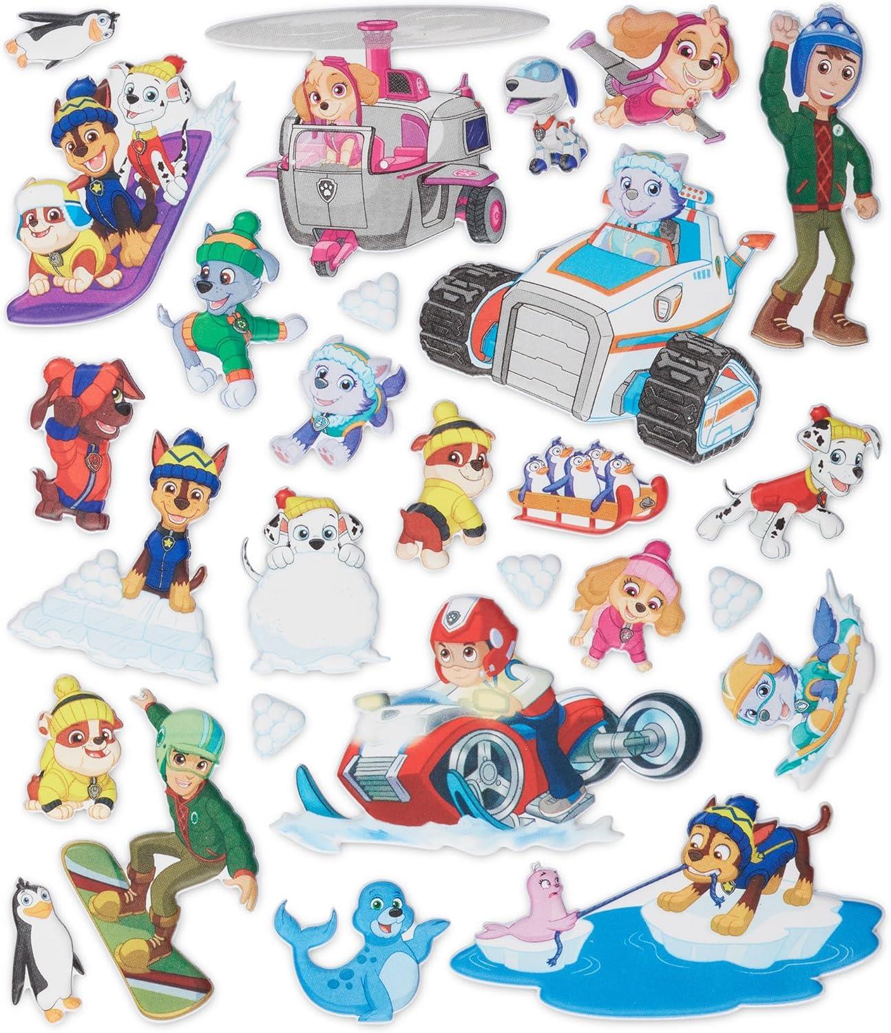 Melissa and Doug PAW Patrol Restickable Puffy Stickers - Jake's Mountain