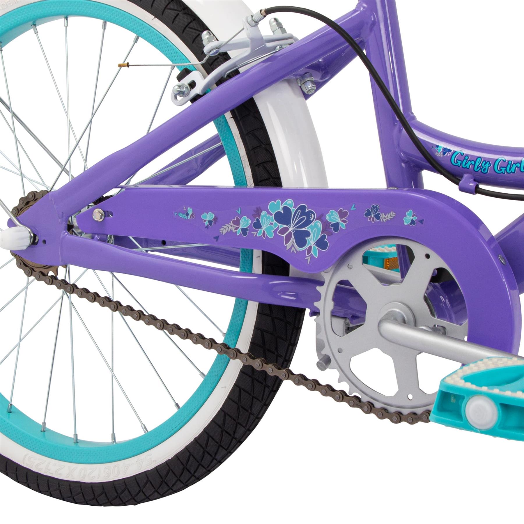 Huffy Girly Girl 20 Inch Bike - Gloss Purple