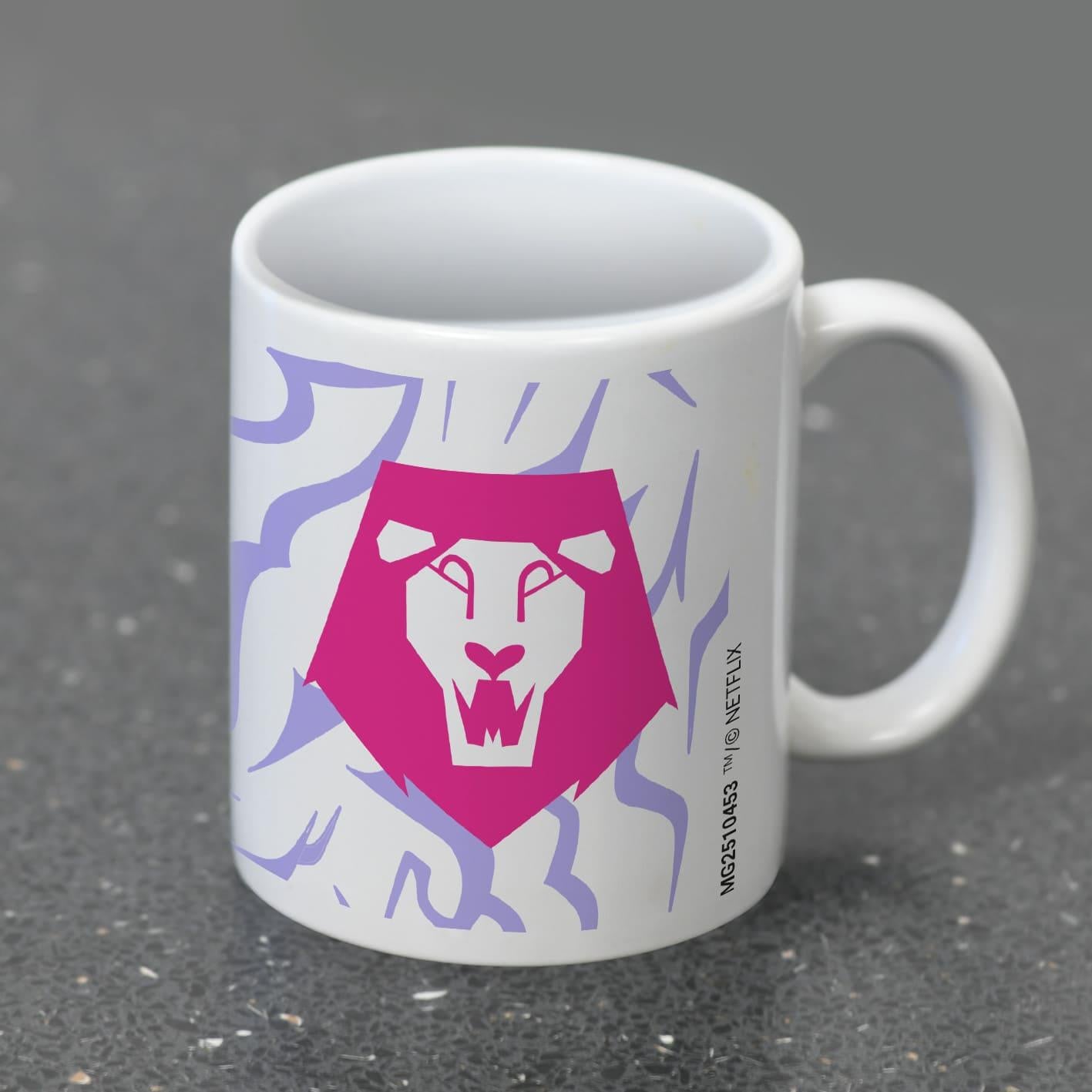 K-POP Demon Hunters SAJA Boys Logo White Pod Mug