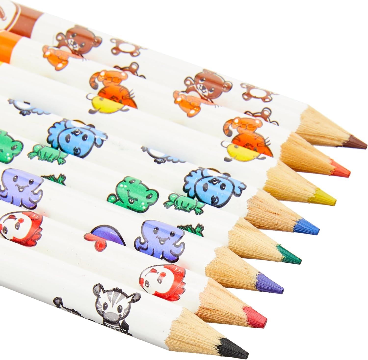 Crayola My First 8 Jumbo Assorted Colouring Pencils