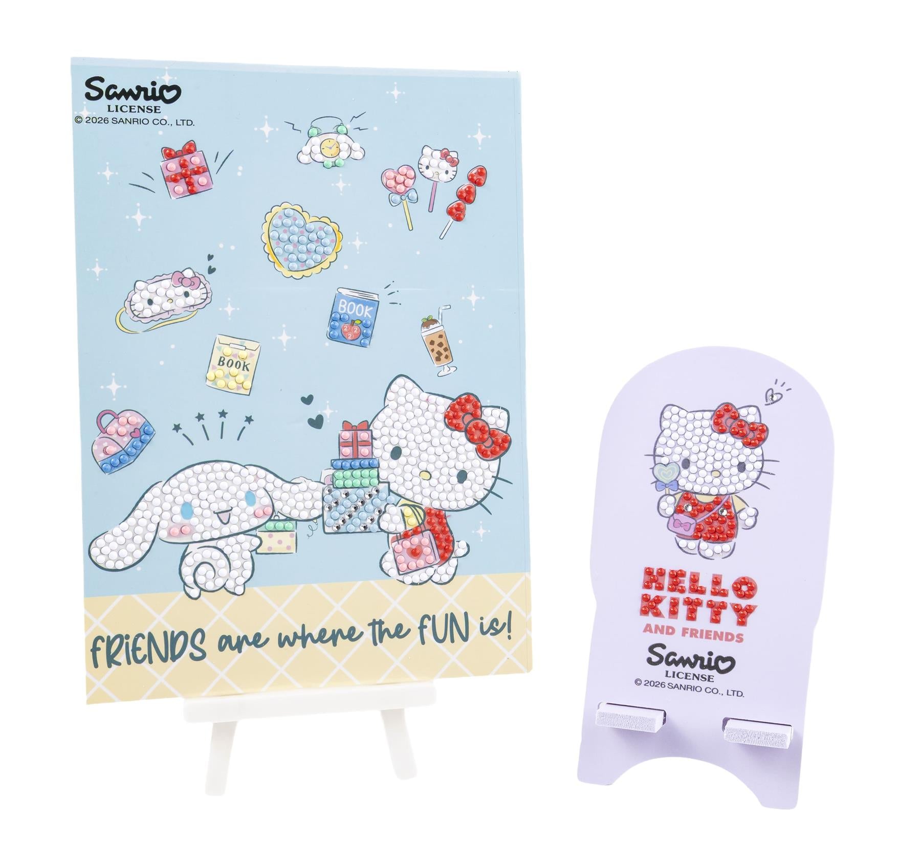 Hello Kitty and Friends Crystal Art Mega Activity Set