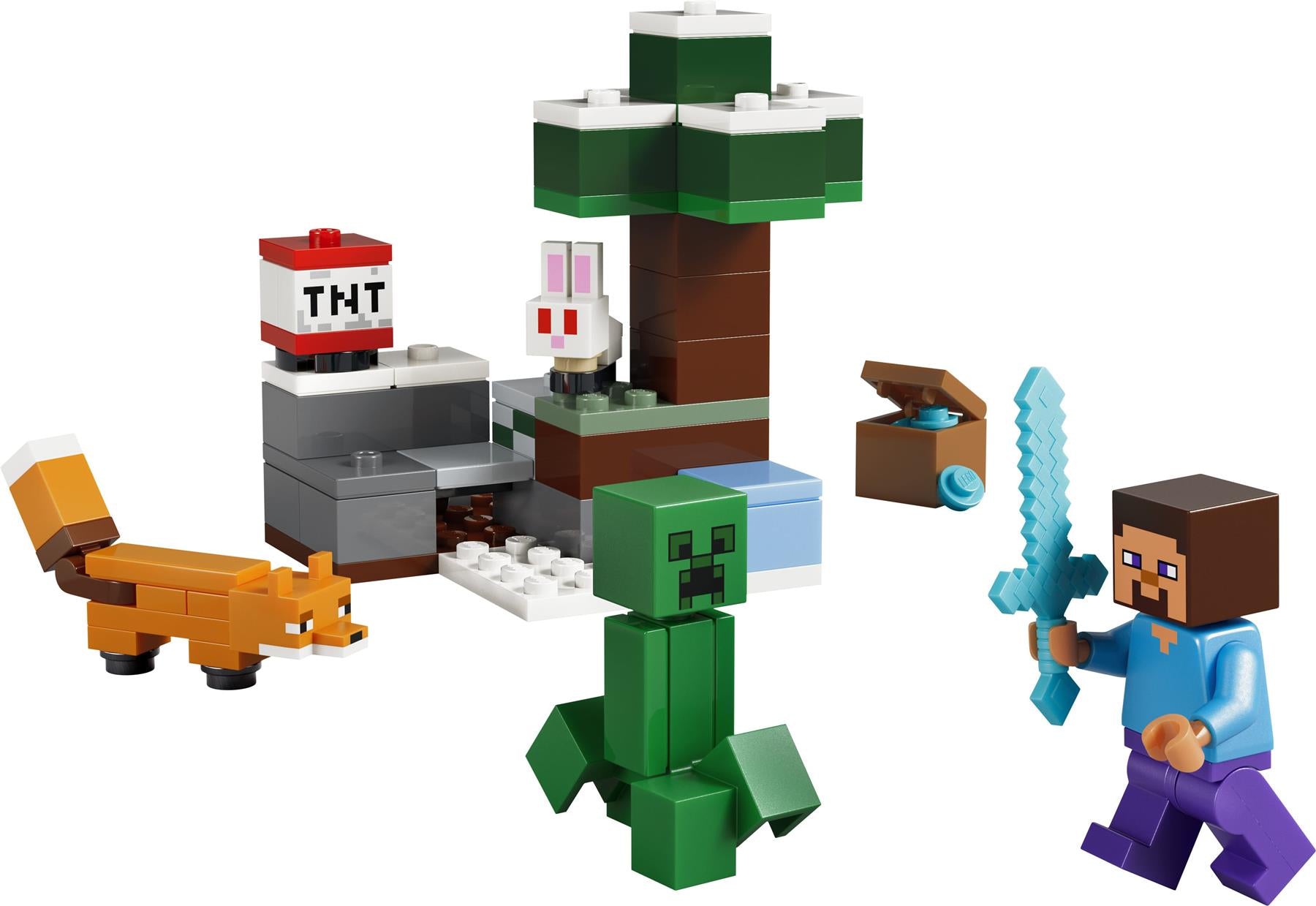 LEGO Minecraft Steve's Taiga Adventure 21583