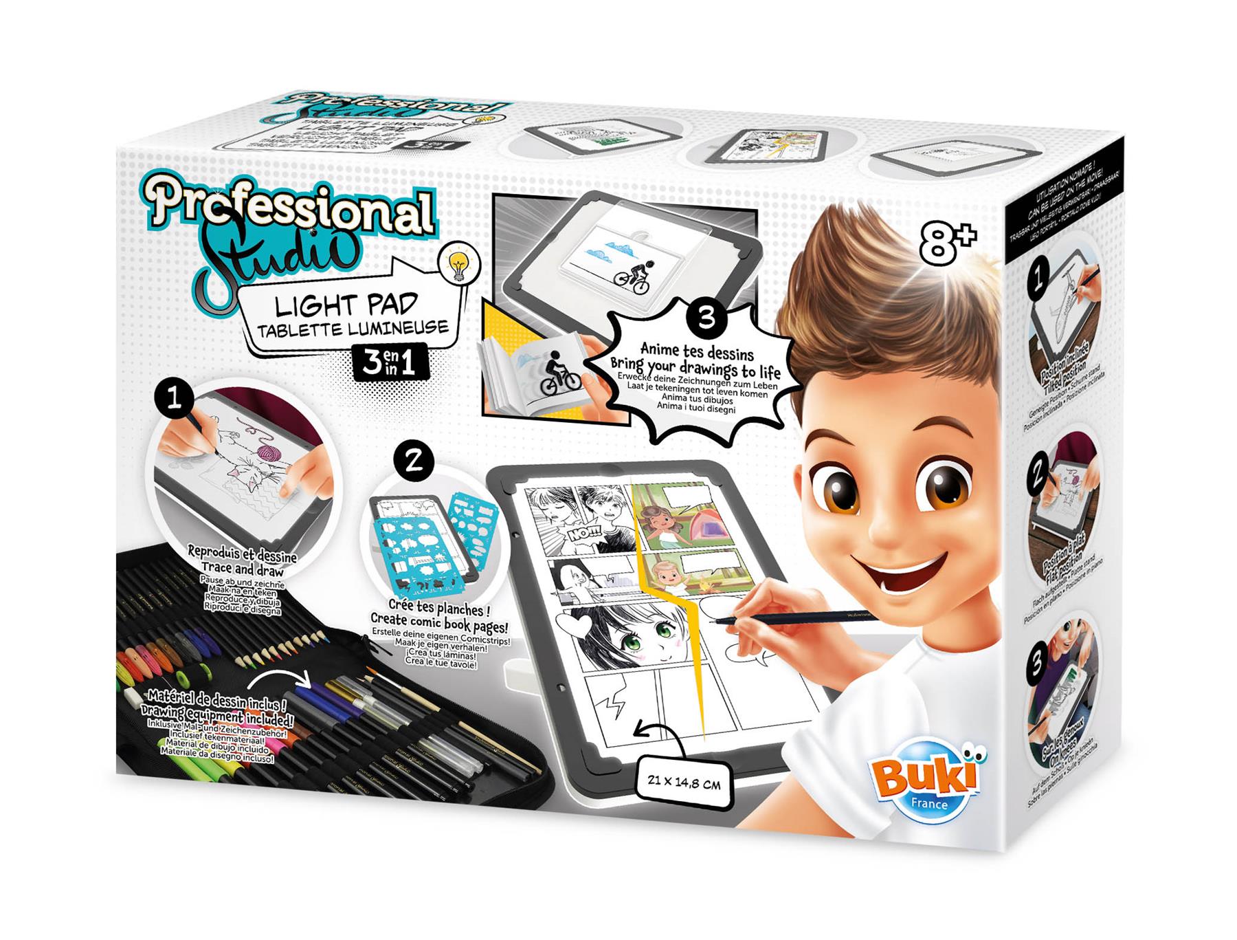 Buki France Professional Studio 3-in-1 Light Pad