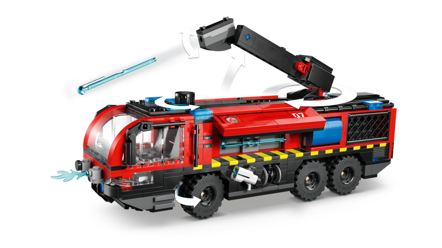 LEGO City Airport Fire Engine Truck Toy 60499