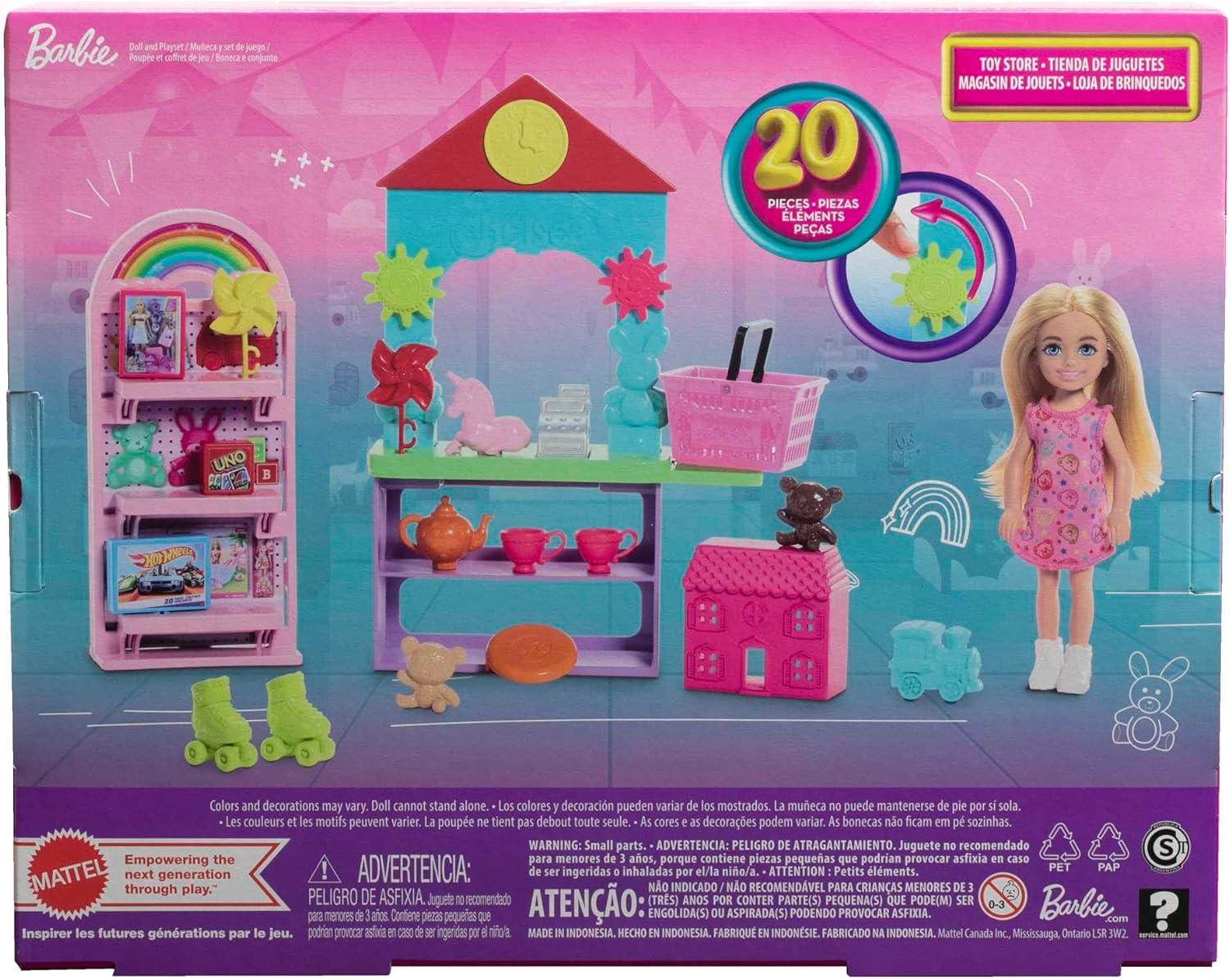 Barbie Chelsea Toy Store Playset