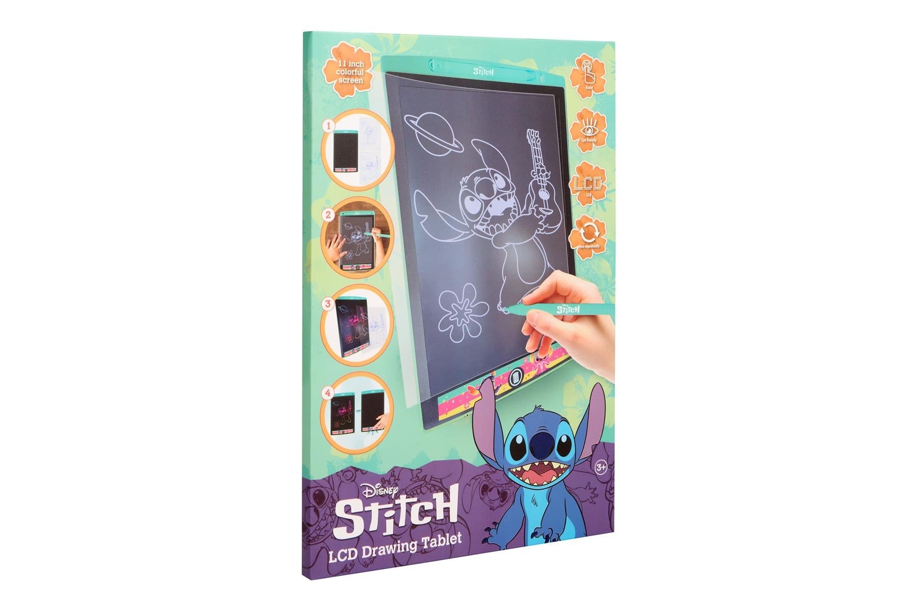 Stitch 11 inch Rainbow LCD Drawing Tablet