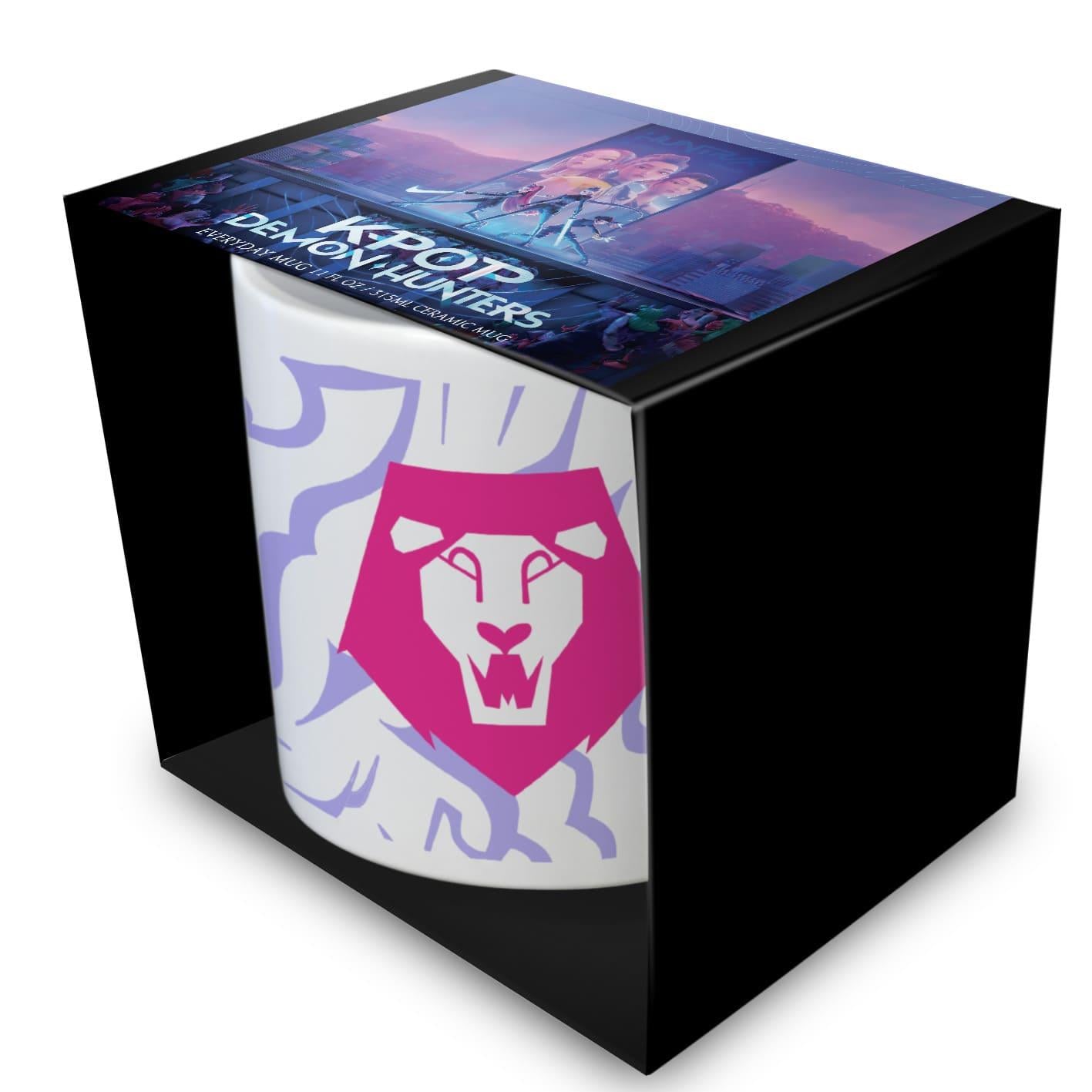 K-POP Demon Hunters SAJA Boys Logo White Pod Mug