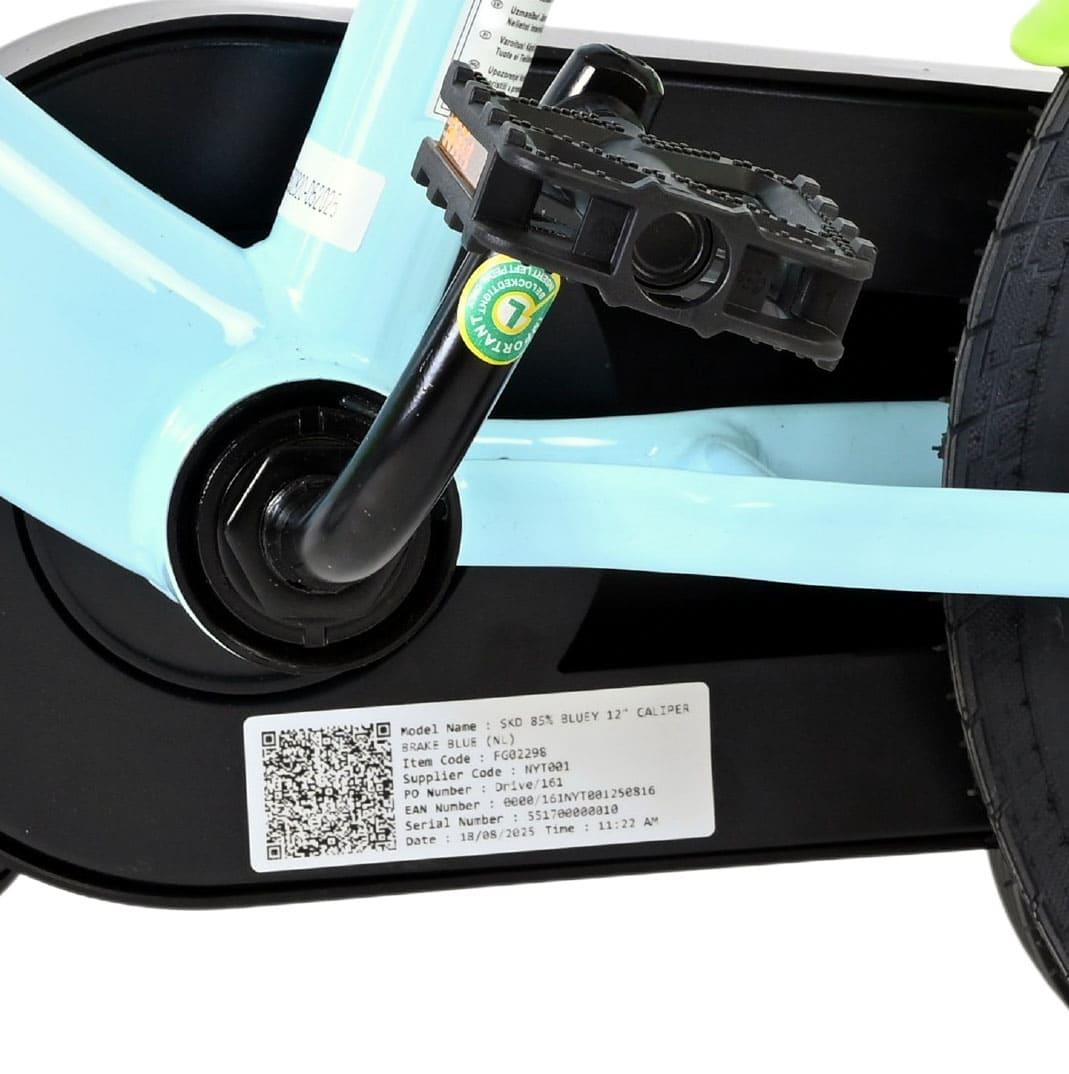 Bluey 12 Inch Bike - Blue