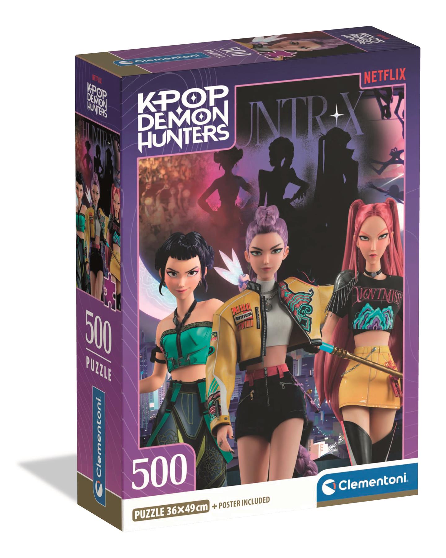 K-POP Demon Hunters 500 Piece Puzzle