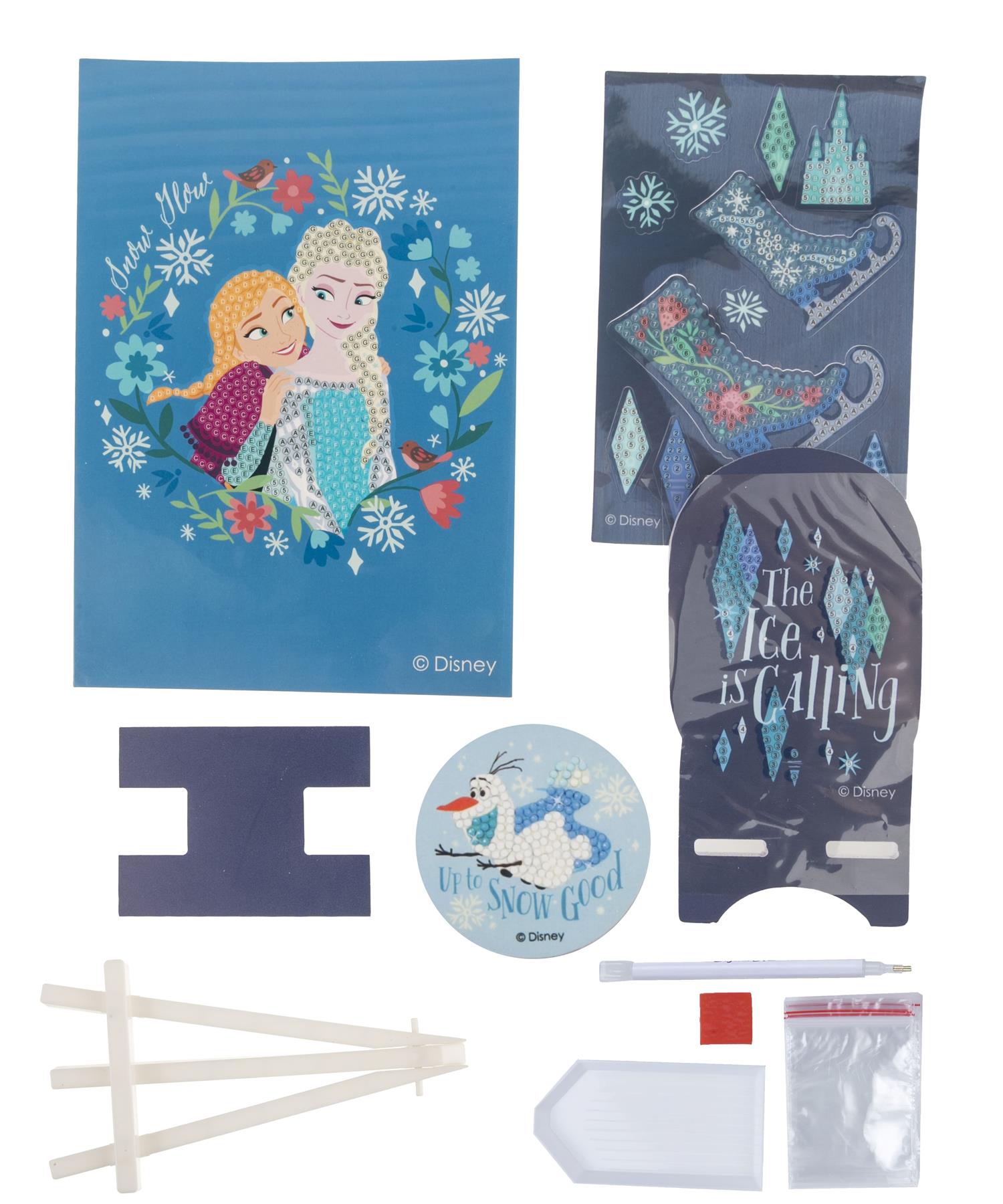 Disney Frozen Elsa & Anna Crystal Art Mega Activity Set