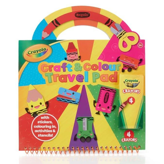 Crayola Assorted Colour & Travel Pads