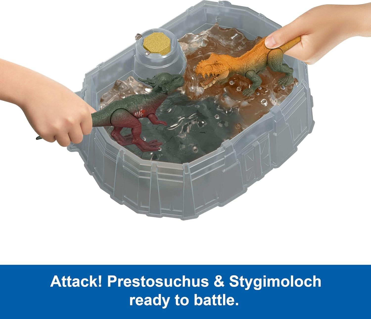 Jurassic World Dino Reveal Dinosaur 2-Pack Battle Arena Assortment
