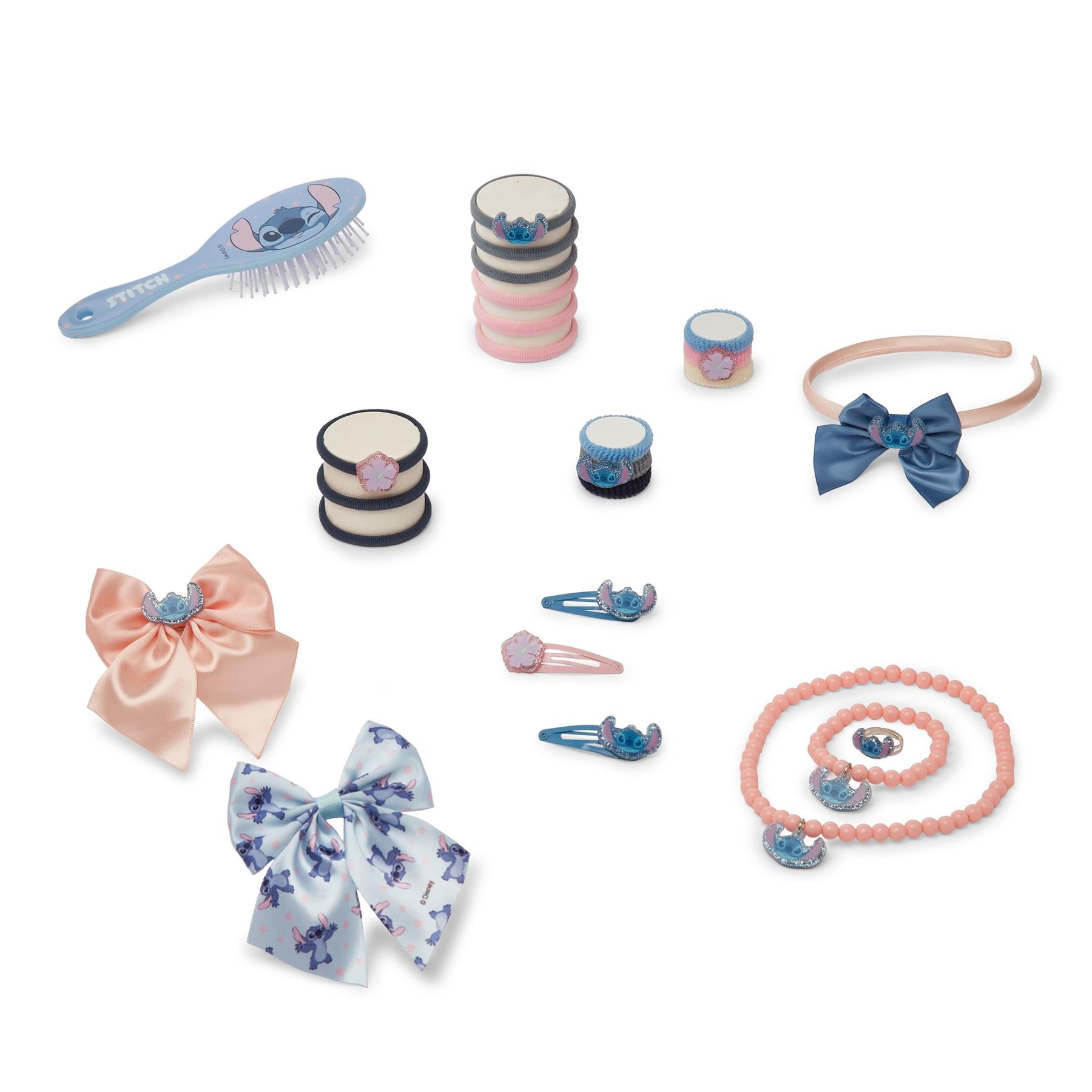 Disney Stitch 25 Piece Hair Accessory Set