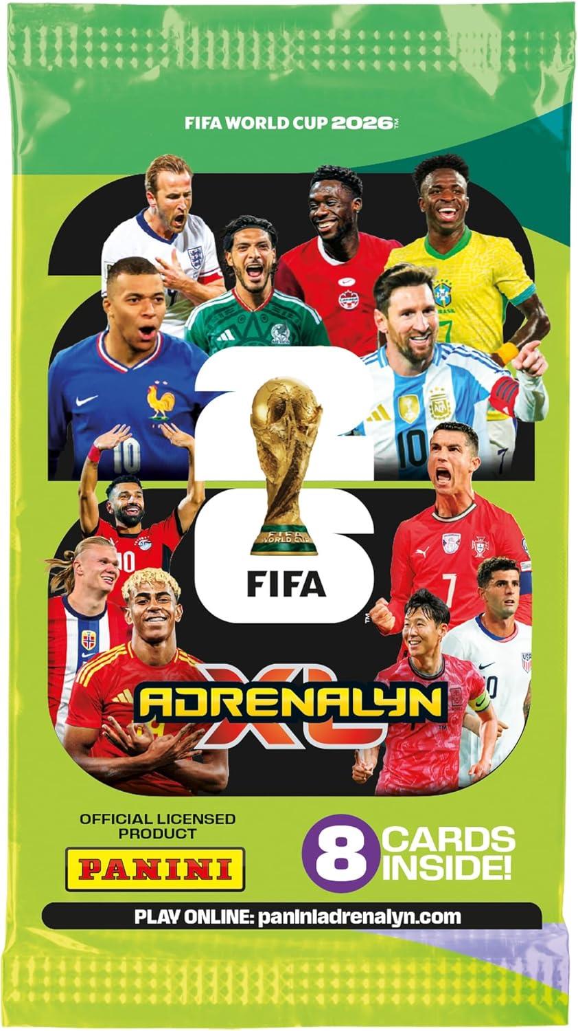 Panini FIFA World Cup 2026 XL Trading Cards - 50 Packs