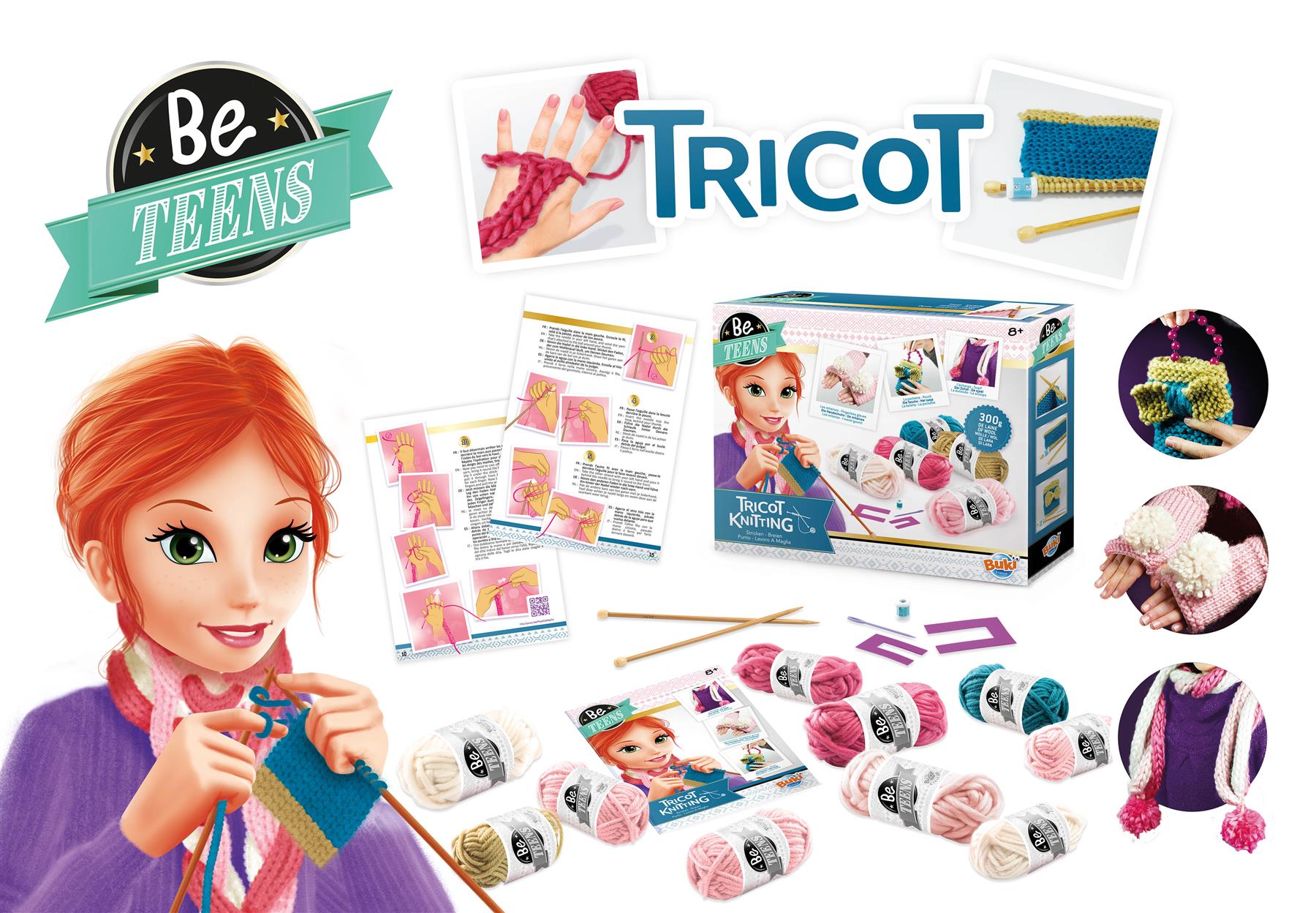 Buki France Knitting Kit