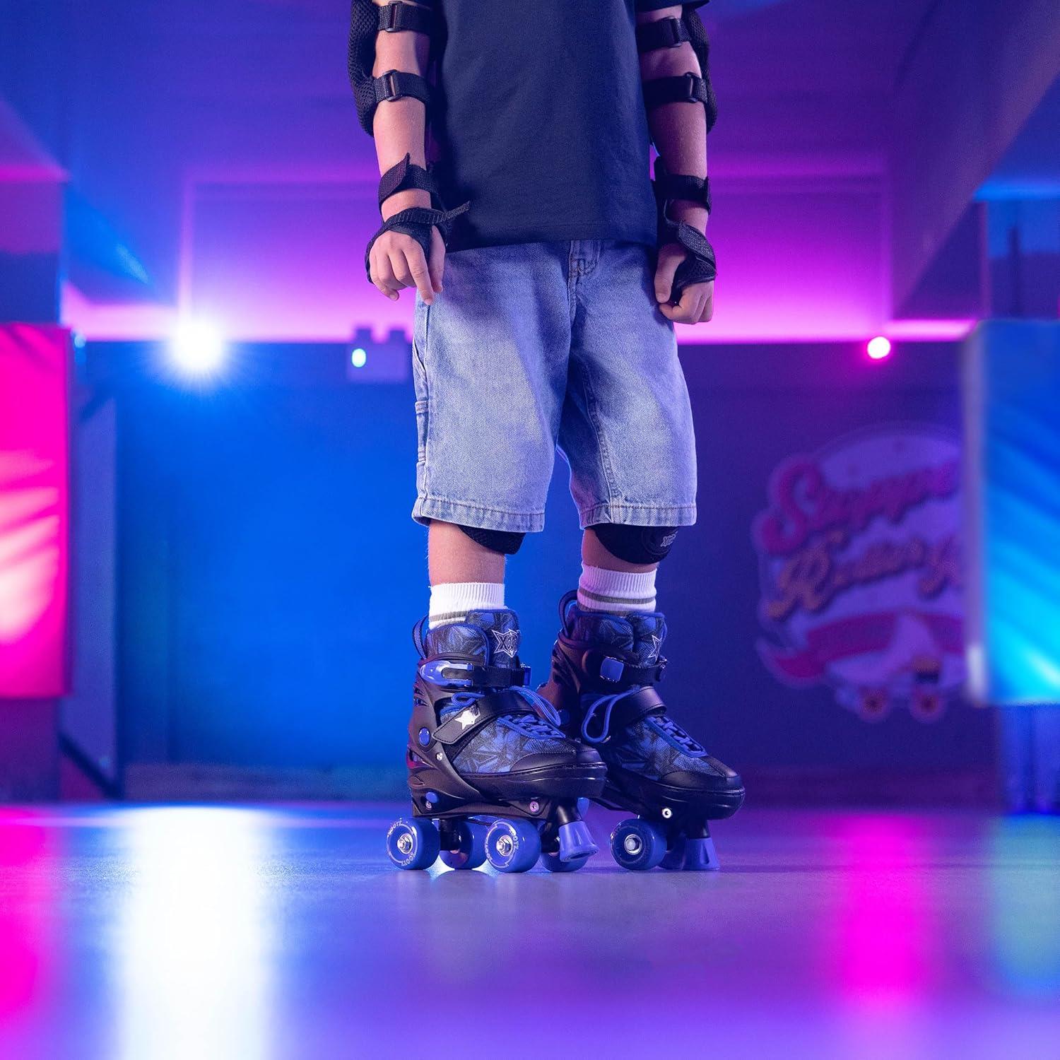 Xootz Semi Soft Jet Roller Skates 13C-3 - Blue