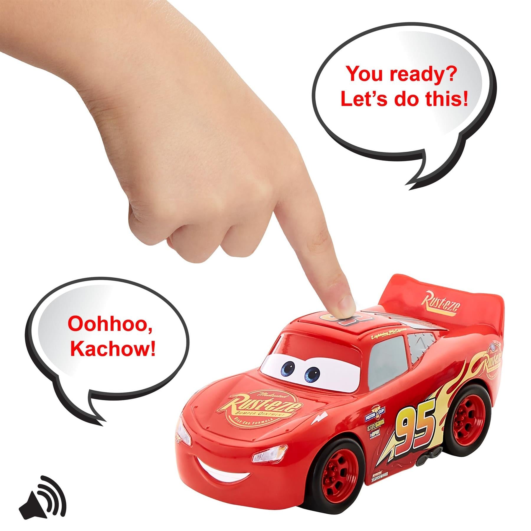 Disney Pixar Cars Track Talkers Lightning McQueen