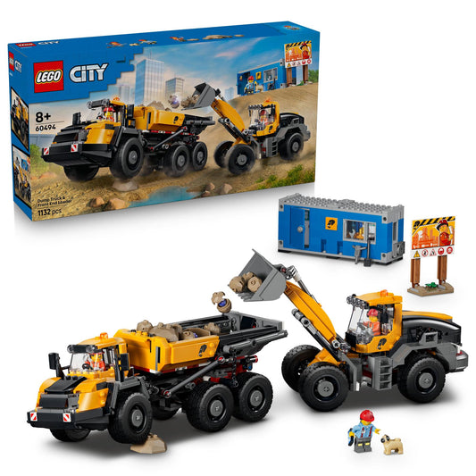 LEGO City Dump Truck & Front End Loader 60494