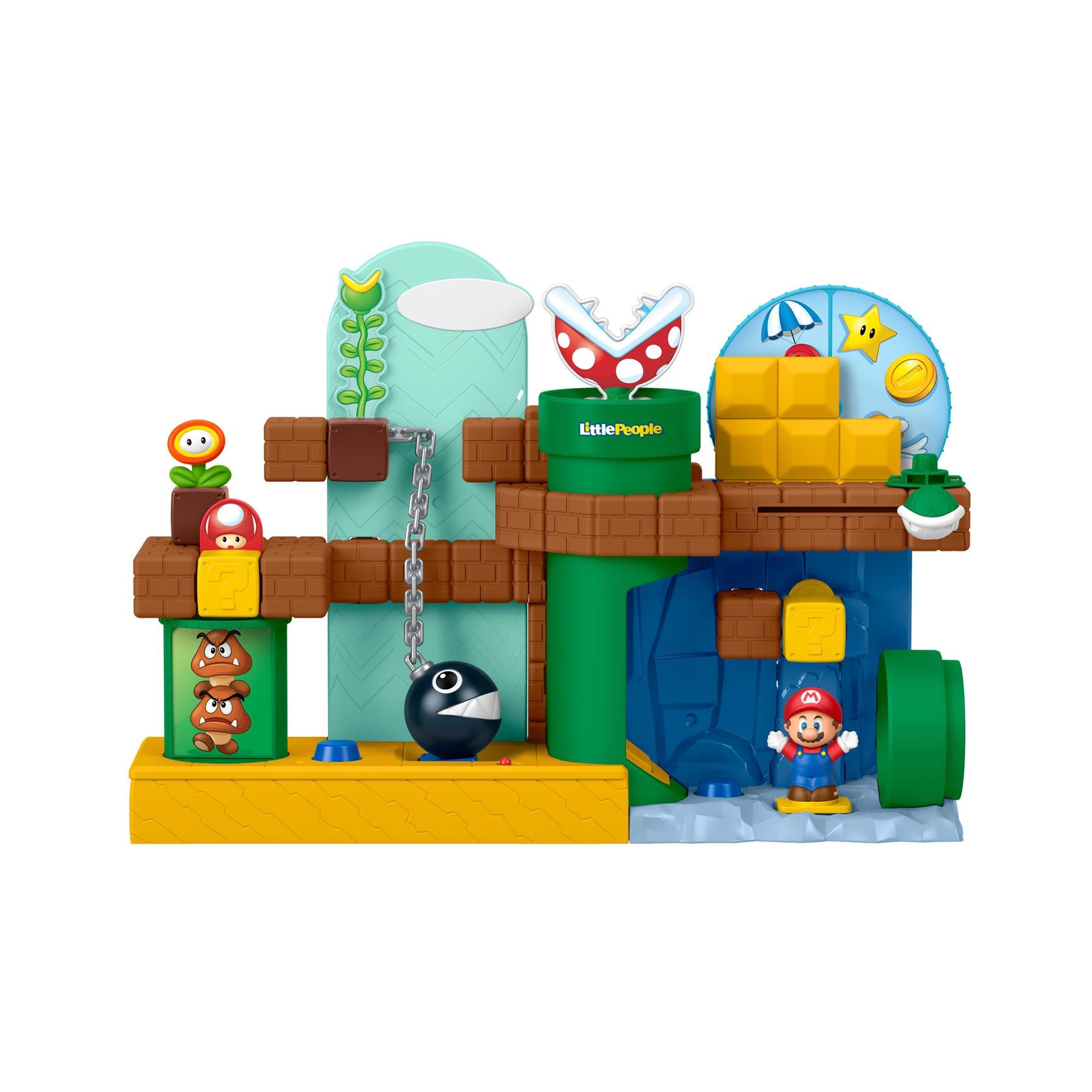 Fisher-Price Little People My Mario Adventure Playset