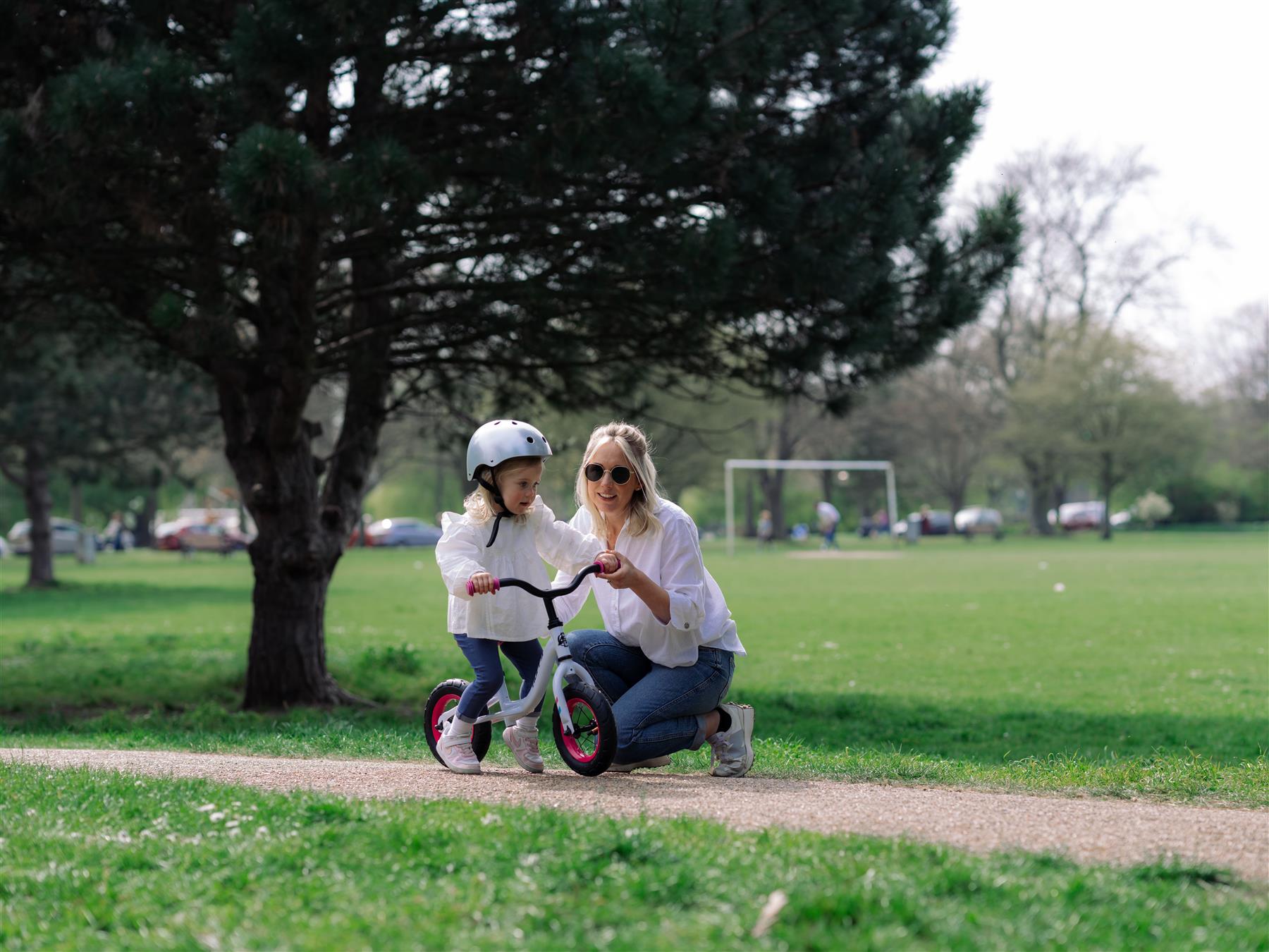 Huffy So Sweet 10 Inch Balance Bike - Gloss White